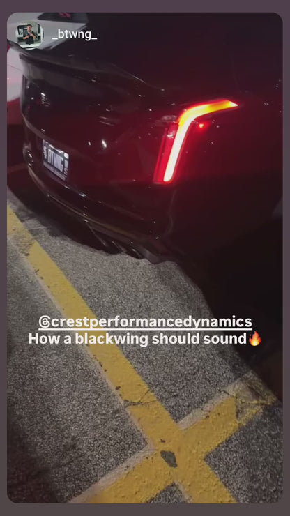 Cadillac CT4-V Blackwing Retro-Slip Axleback Service