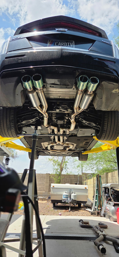 Cadillac ATS-V Valved Axleback Exhaust