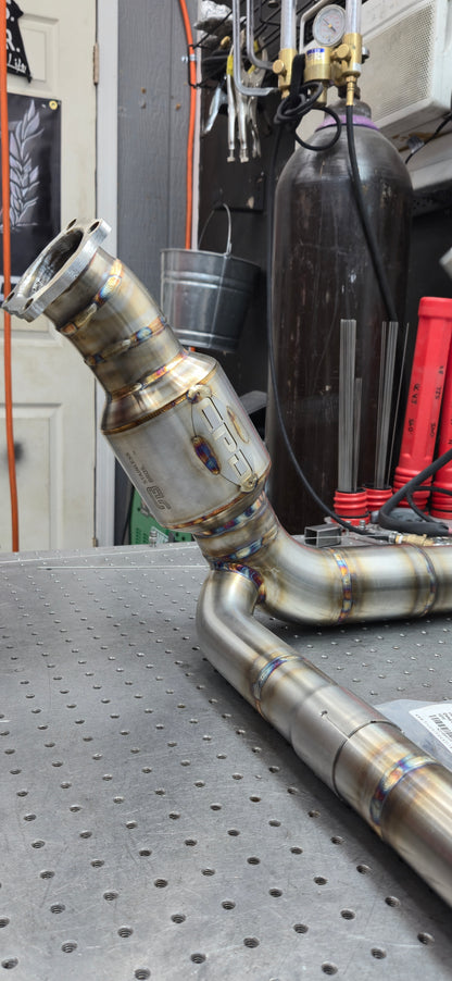 Cadillac ATS-V Catless " Resonated " Downpipes