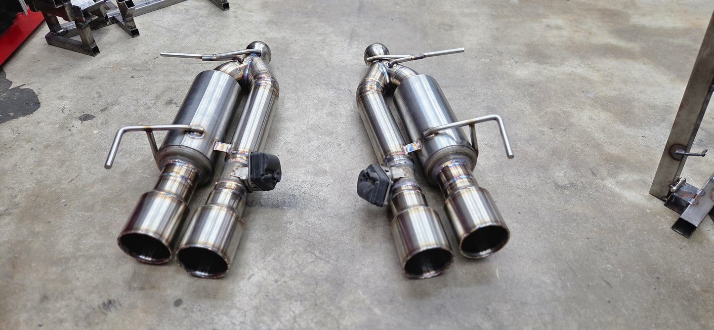 Cadillac ATS-V Valved Axleback Exhaust