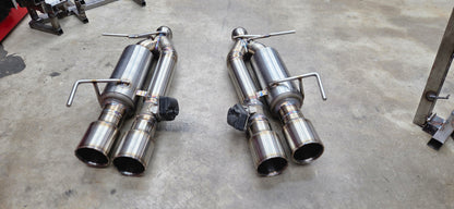 Cadillac ATS-V Valved Axleback Exhaust