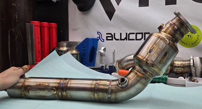 Cadillac CT4-V Blackwing Catless "Resonated " Downpipes