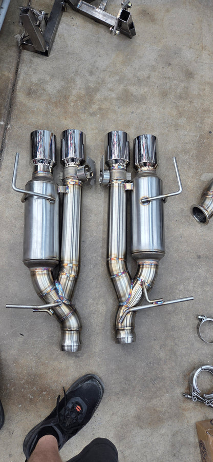 Cadillac ATS-V Valved Axleback Exhaust