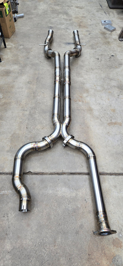 Cadillac ATS-V Mid-pipe X-pipe Section
