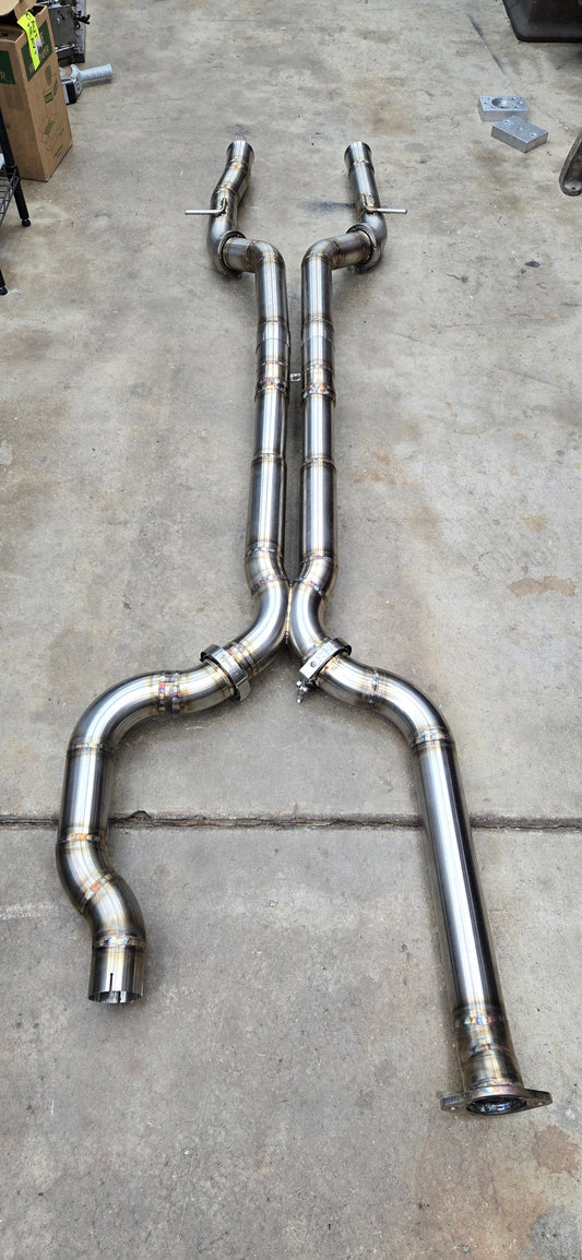 Cadillac ATS-V Mid-pipe X-pipe Section