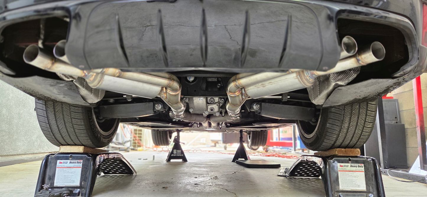 Cadillac CT4-V Blackwing Retro-Slip Axleback Service
