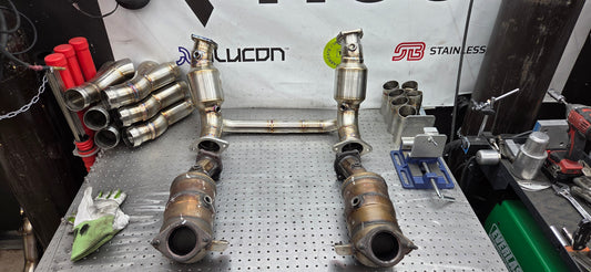Cadillac CTS Vsport Downpipes